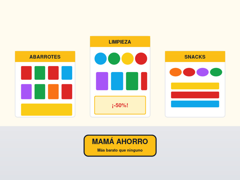 Interior de Mamá Ahorro en San Juan de Lurigancho